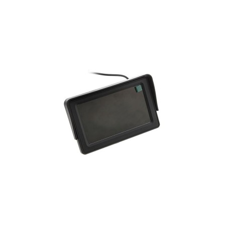 Monitor Schermo A Colori 4,3" TFT LCD  PER Auto Retrovisore KIT RETROMARCIA VCR