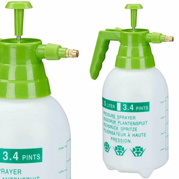 Spruzzatore a pressione manuale da 1,5 litri pompa manuale spruzzatore  d'acqua da giardino bottiglia
