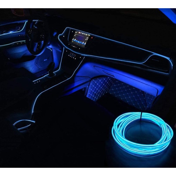 ILLUMINAZIONE AUTO STRISCIA Led Fluorescente Luci Ambiente Con APP  Smartphone EUR 39,90 - PicClick IT