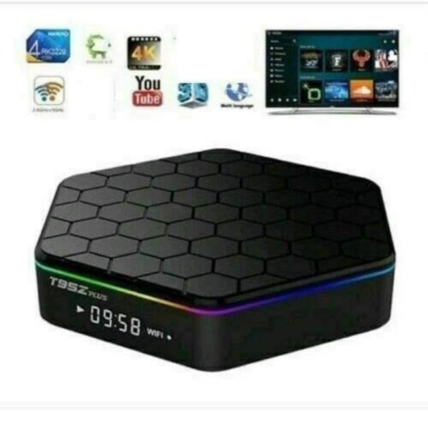 TV BOX ANDROID 9.0 T95Z PLUS 4GB RAM + 64GB ROM Q5 YOUTUBE SMART TV CW487