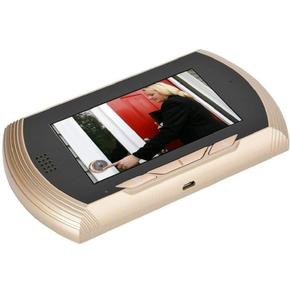 Spioncino Occhiello Digitale Elettronico Telecamera per Porta con Monitor  4,3 8031220029030