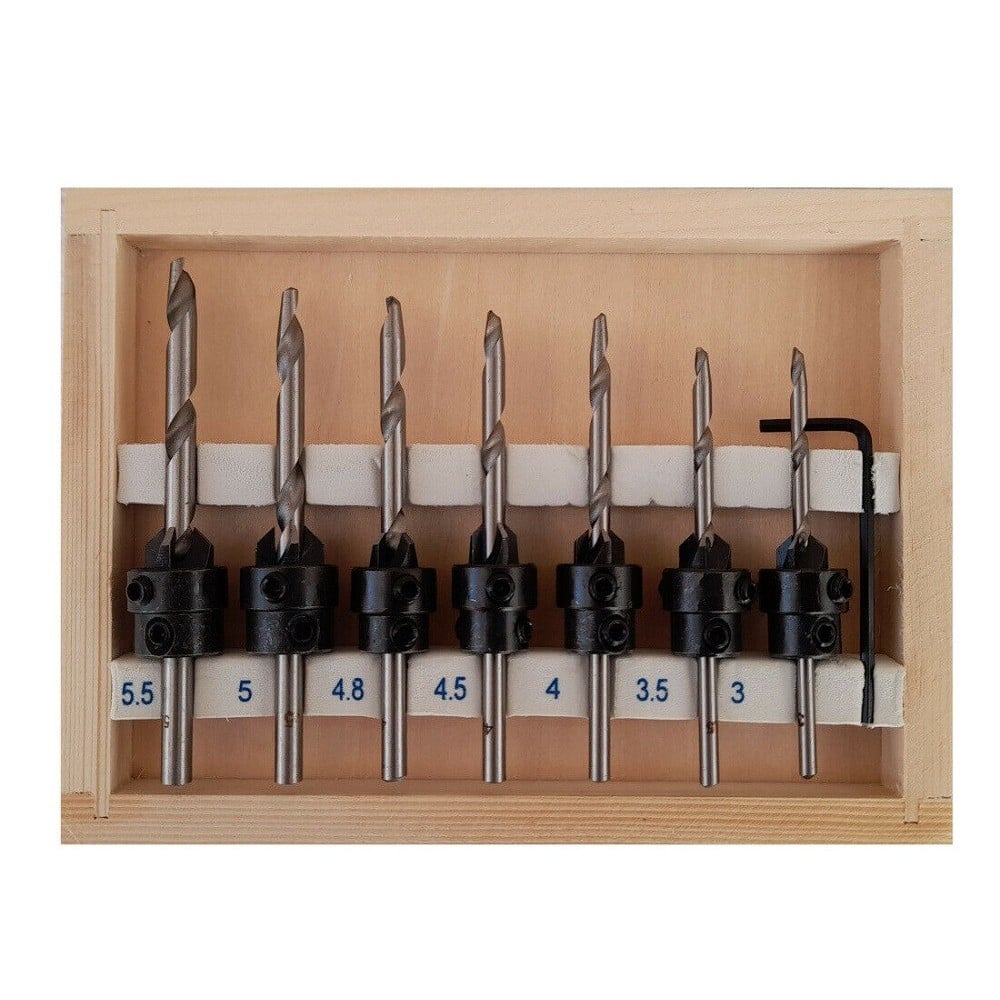 PUNTA DA TRAPANO SVASATORE DA 10 MM PE R LEGNO-PLASTICA WOLFCRAFT ART