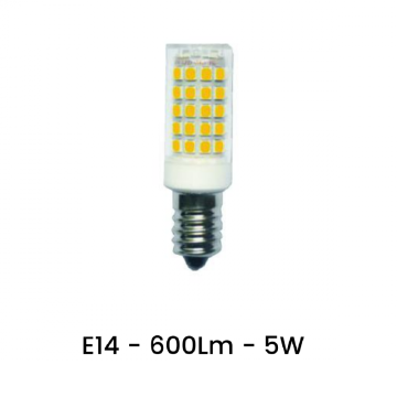 LAMPADINA LED E14 5 WATT...
