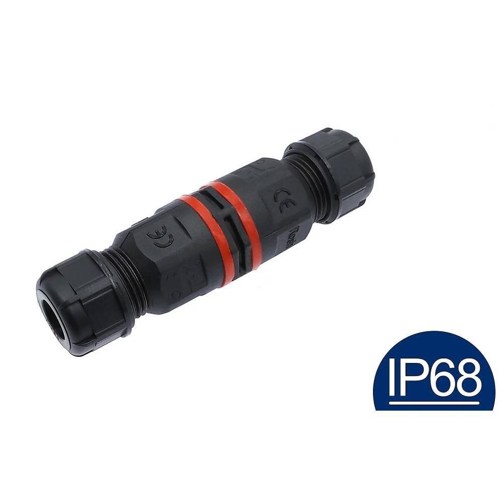 Connettore impermeabile IP68 a 3 fili - Tensione 450V AC - Sezione 0.5-2.5mm2 - Corrente massima 24A Connettore impermeabile IP68 a 3 fili - Tensione 450V AC - Sezione 0.5-2.5mm2 - Corrente massima 24A