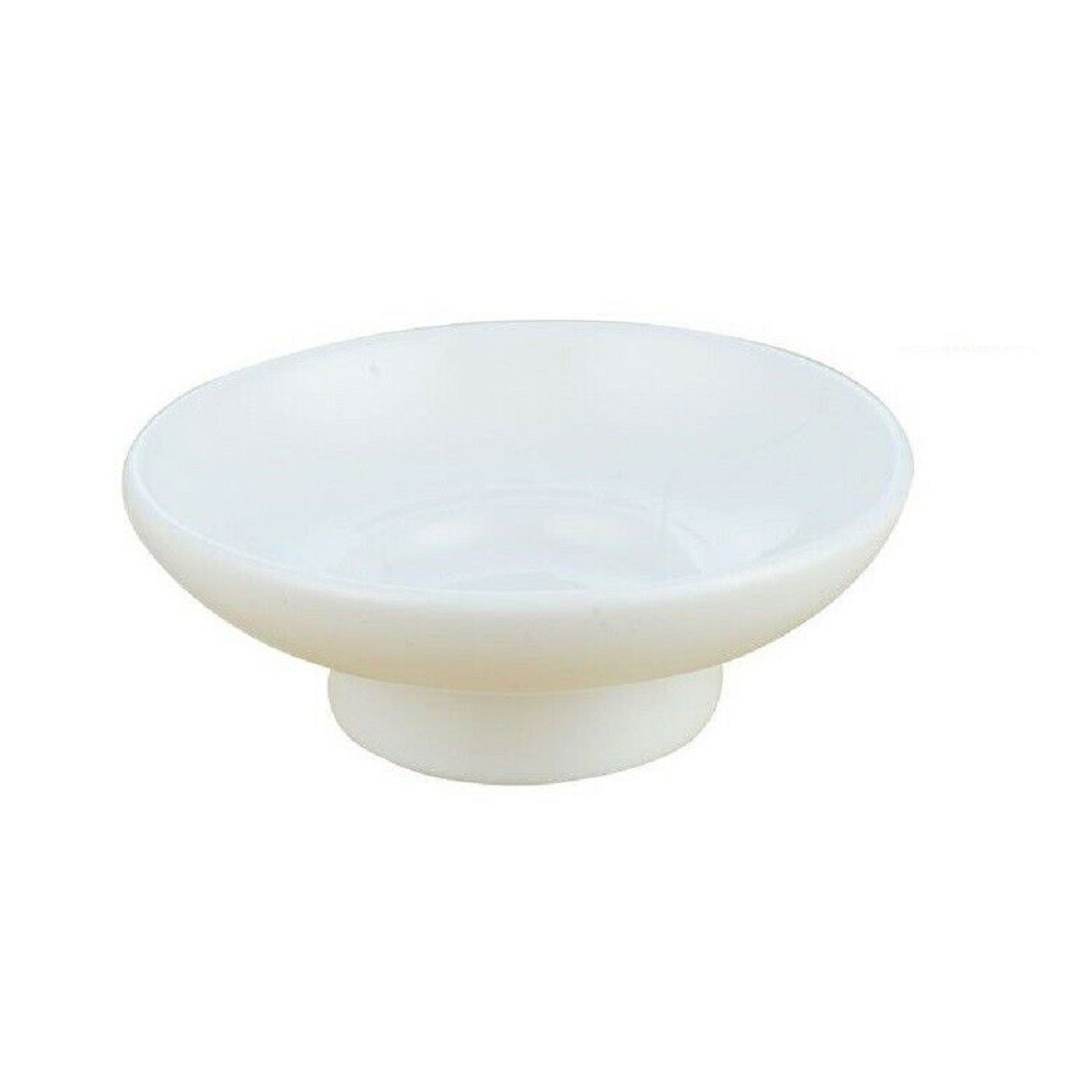 Distributore detersivo per i piatti e portaspugna in ceramica beige e nera
