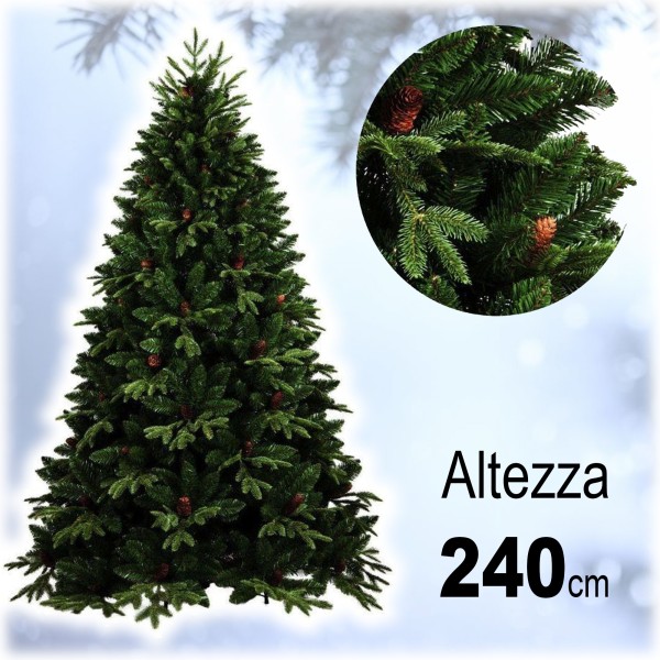 210cm/240cm(82.7in/94.5in) albero di natale artificiale, albero di natale  con ramo in PVC crittografato, decorazione natalizia per casa, ufficio -  AliExpress