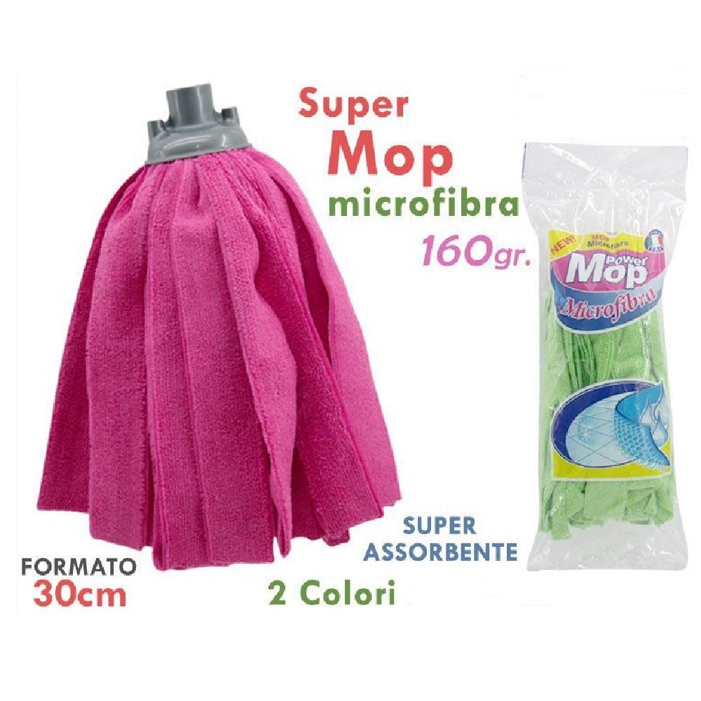 URAQT Panno Mocio, 3 Pezzi Panno Microfibra Pavimenti Mop, Panno