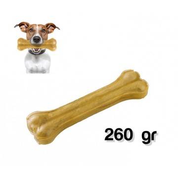 Delizioso snack 260 gr per cani a forma di osso antistress per animali