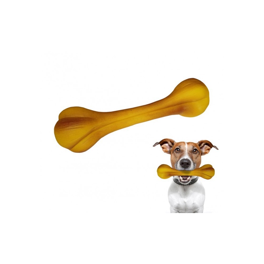 Giochi masticabili sonori OSSO per animali per cani morbida gomma resistente