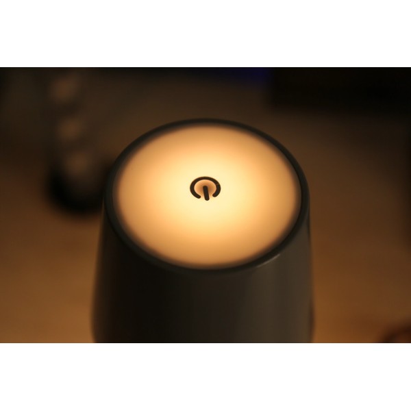 Lampada Led da esterno e interno con manico nero ricaricabile USB – Details