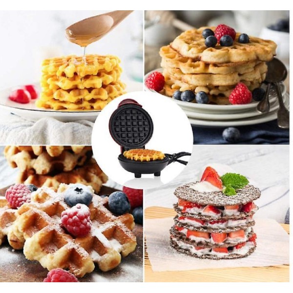 Waffle Maker elettrici Waffleras quadrati rotondi Mini pancake olandese che  fa la macchina Elettrodomestico da cucina (Color : 6 Pcs Square Waffle,  Size : 1) : : Casa e cucina