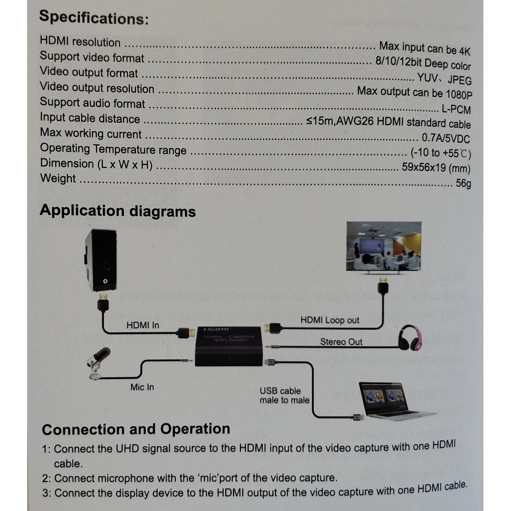 Clé USB Stylo Pour Acquisition Audio Et Vidéo - Avec Logiciel D'édition - Neuf R2Digital
