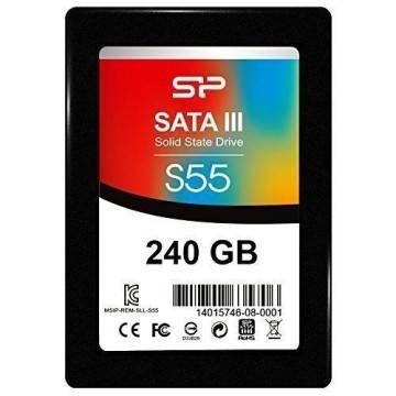 HARD DISK SSD STATO SOLIDO 240GB, 510 MB/s, 2.5" SATA III SP SILICON POWER S55