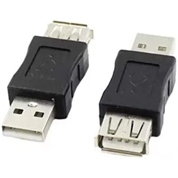CONNETTORE DATI ADATTATORE USB MASCHIO-USB FEMMINA ACCOPPIATORE C-060