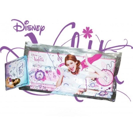 Bustina Portapenne Disney Violetta con accessori
