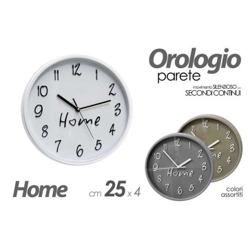 OROLOGIO 25X4CM PARETE HOME...