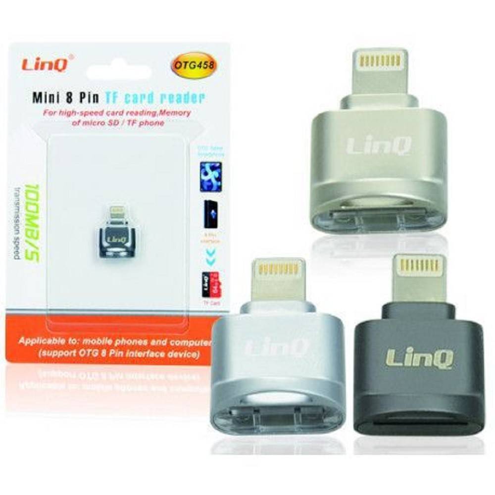 LETTORE DI SCHEDE MICRO-SD / TRANSFLASH VERSO LIGHTNING 480MBPS OTG458
