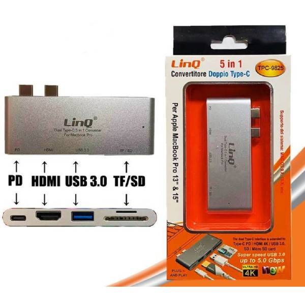 Acquista Lettore di schede di memoria 5 in 1 multifunzione USB 2.0