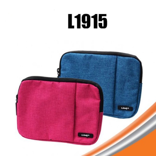 custodia per tablet 8-10 borsa protettiva in tessuto colorata con cerniera  l1915