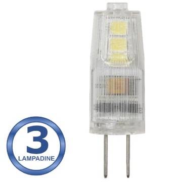 3 LAMPADINE LED G4 AC/DC12V...