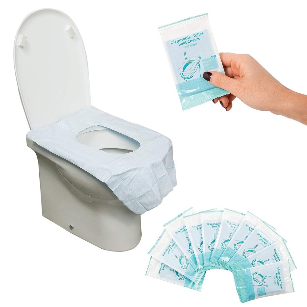 Copriwater Usa e Getta 100 PZ, Copertura Igienica Monouso per WC