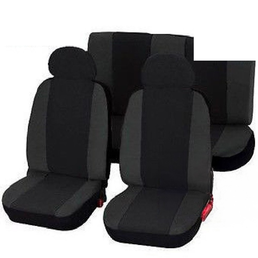 Coprisedili Fodere universali per auto piccole e medie in cotone bicolore  airbag