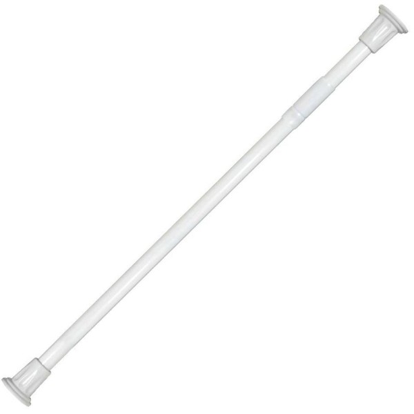 NBrand Telaio per Tenda Doccia Bastone Allungabile cm 110-200 Diametro tubo  25 mm colore Bianco