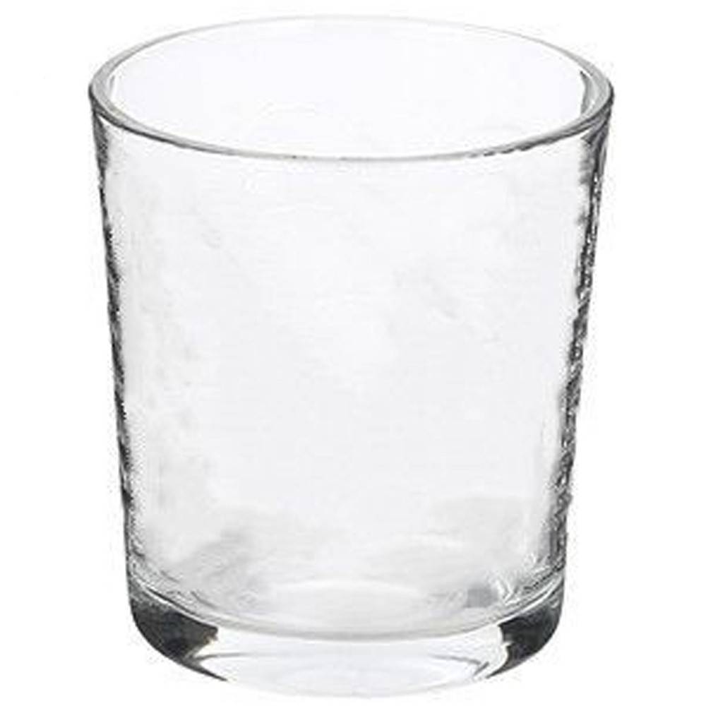 Set 6 bicchieri acqua colorati in vetro 260 ml