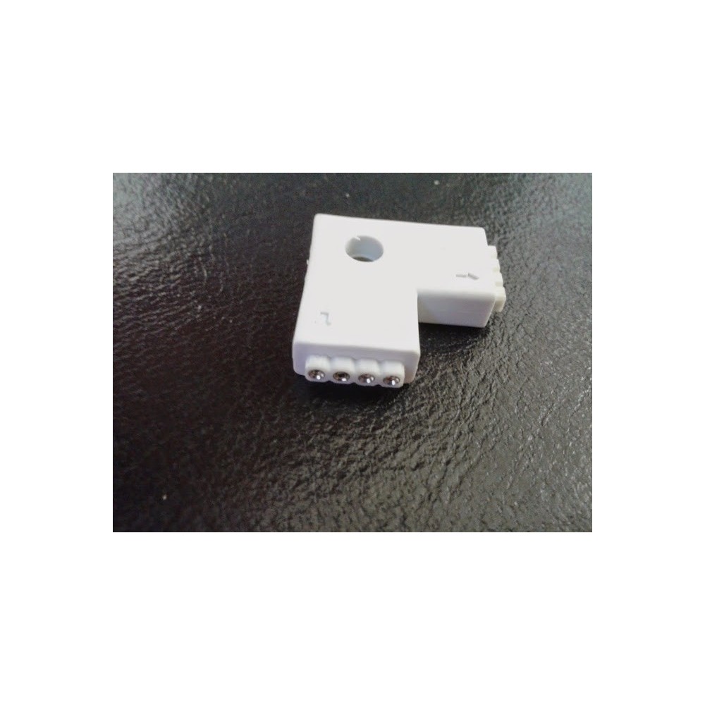 Clip 8mm 2pin angolare connettore per striscia led strip monocolore  accessori
