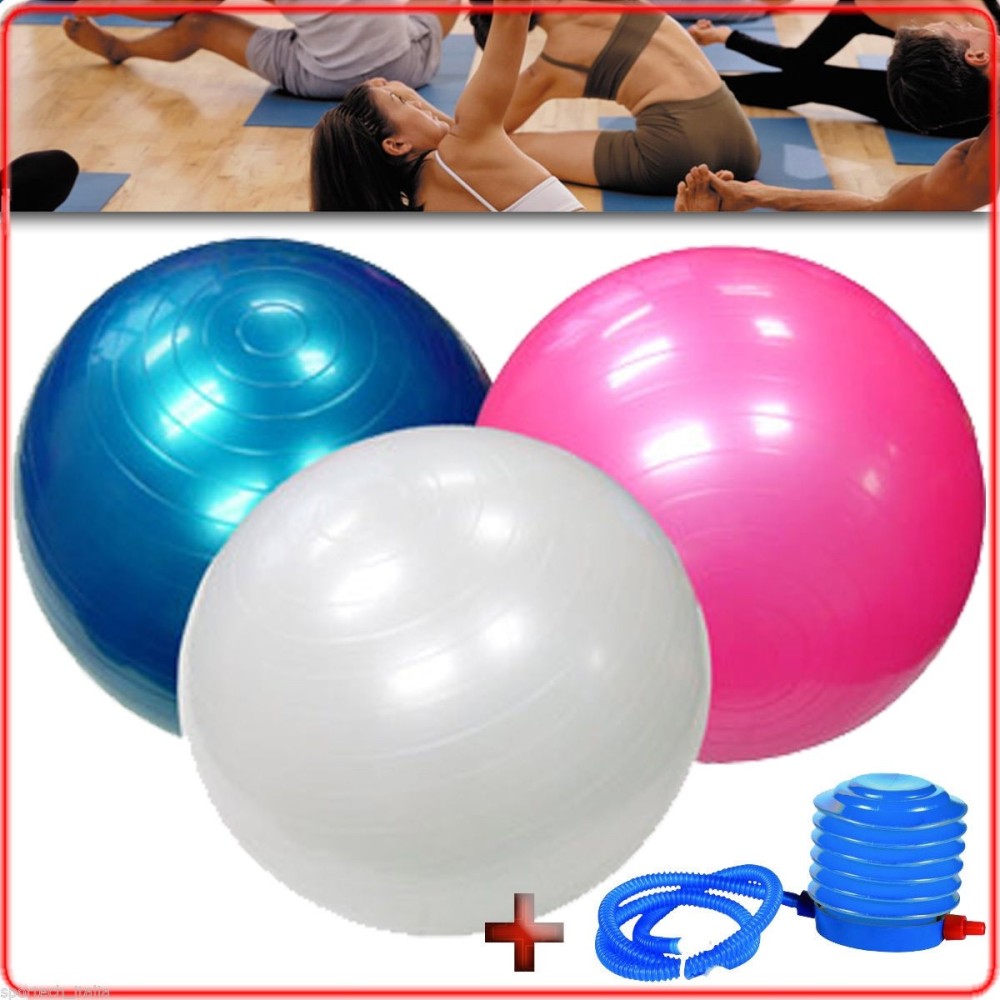 gravidanza in granulato per pilates Palla da yoga fitness 95 cm con supporto per allenamento e massaggi equilibrio grande palla da yoga Dsnmm 