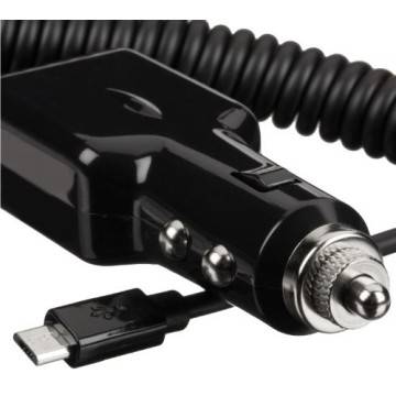 CARICABATTERIA UNIVERSALE DA AUTO CON PRESA MICRO USB PER ANDROID USCITA 1.0 A