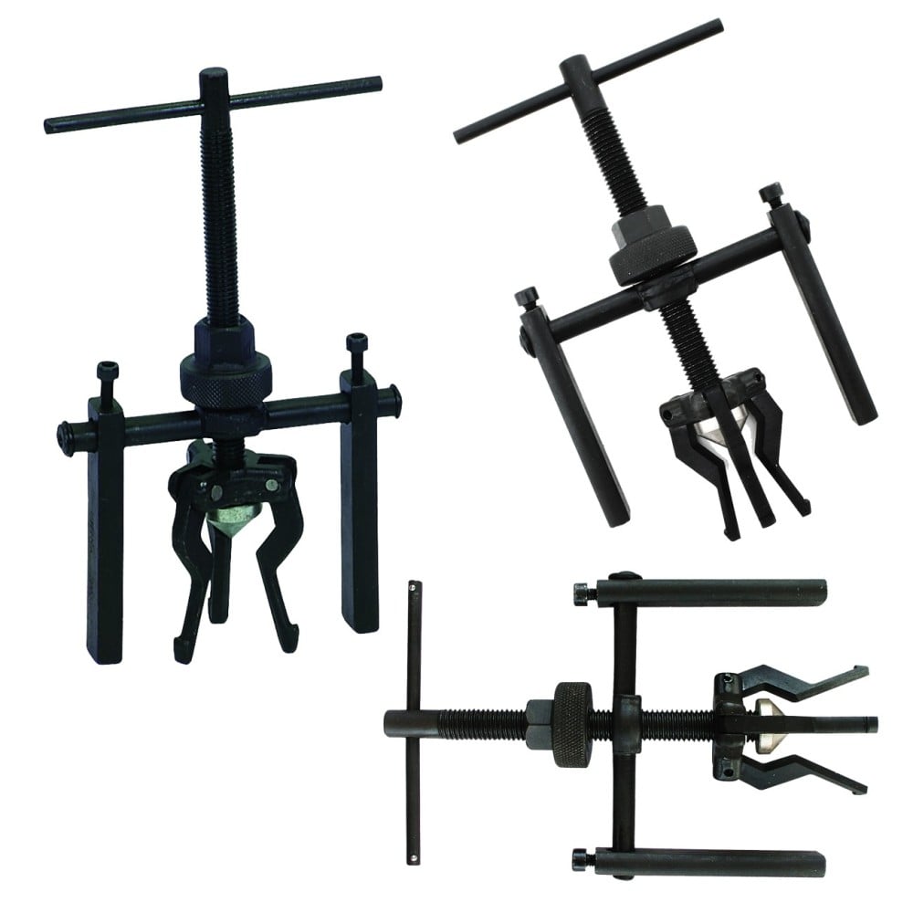 ESTRATTORE SEPARATORE PER CUSCINETTI MECCANICI 3 TRE BRACCIA A VITE DA 1/2' A 2'