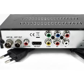 DECODER RICEVITORE DIGITALE TERRESTRE HDMI 1080P 3D TV DVB-T2 USB TELECOMANDO