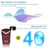 CUFFIA RETRAIBILE AURICOLARE BLUETOOTH V4.1 UNIVERSALE MP3 IPHONE SAMSUNG F-V2