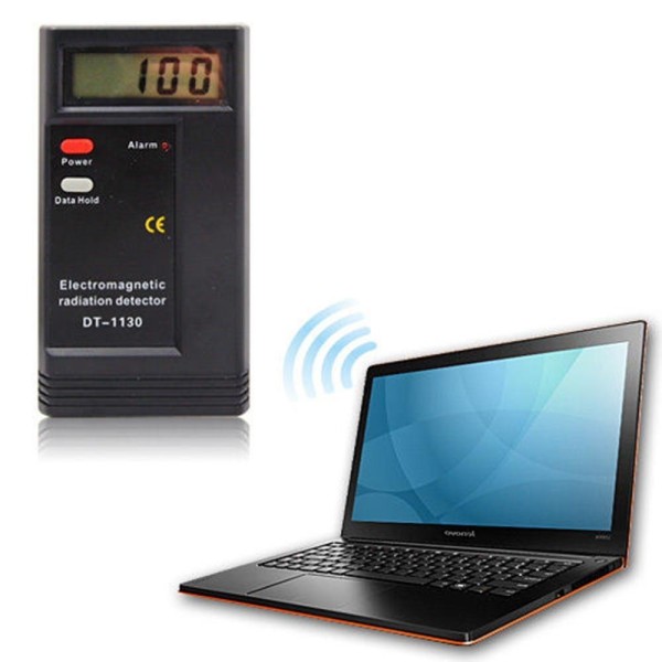 misuratore rilevatore di onde elettromagnetiche ed elettrosmog media alta  dt1130