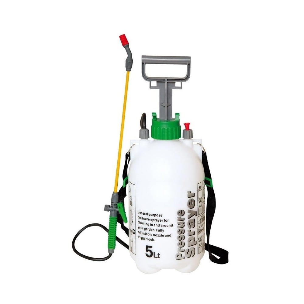 SPRUZZATORE A PRESSIONE VAPORIZZATORE SPRUZZINO NEBULIZZATORE 5 LT FASCIA SPALLA