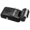 DECODER MINI DIGITALE TERRESTRE SCART DVB-T2 180° USB HDMI PRESA SCART HD