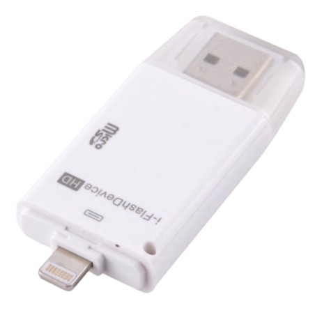 32GB I-FLASH HD USB IPHONE LETTORE SCHEDA MICROSD TF PER IPHONE 5 5C 5S IPOD PC