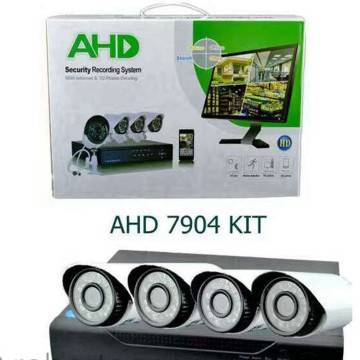 KIT DVR AHD VIDEOSORVEGLIANZA IR 4 CANALI 3G SMARTPHONE TELECAMERE IR HDMI 7904