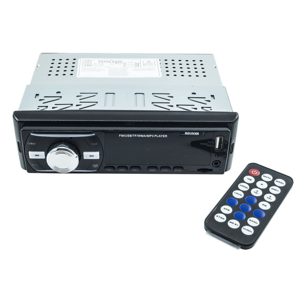 STEREO AUTORADIO AUTO RADIO FM MP3 USB SLOT SD MMC AUX OROLOGIO DIGITALE 6248