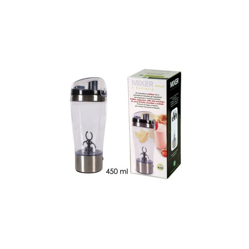SHAKER ELETTRICO BATTERIE MIXER PORTATILE PER DRINK COCKTAIL FRULLATI BAR FESTE