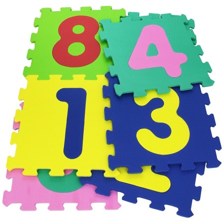 GRANDE puzzle pavimento Bambini GIGANTE COMPLETA 1-20 numero di Attività Puzzle Imparare 