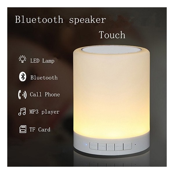 CASSA LAMPADA SMART LAMP SPEAKER BLUETOOTH MULTICOLOR TIMER/AUX/SD CARD
