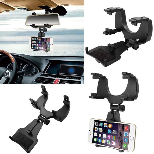 Universale per Smartphone per auto supporto per auto specchietto retrovisore 