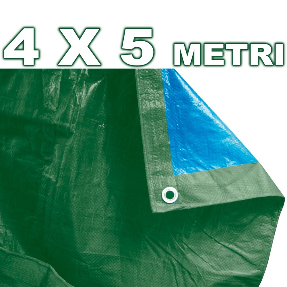 8 X TELO Copritutto 4X5M - Teli per Imbiancare - Teli Plastica per Coprire  - Tot EUR 30,11 - PicClick IT