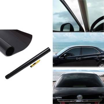 150 cm per auto antivento dipinta in parasole nero anti-uv con pellicola solare trasparente nera M-PENG pellicola solare da 20 cm 
