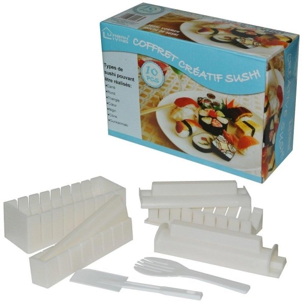 MsTeco Onigiri Stampi Per Polpette Di Riso Fai-da-te Sushi Maker Stampo  Onigiri Kit Sushi 8 Pezzi/Stampo Onigiri - 5 Forme Unich Mini Paletta Per  Polpette Di Riso,per Cucina,Picnic e Altro : 