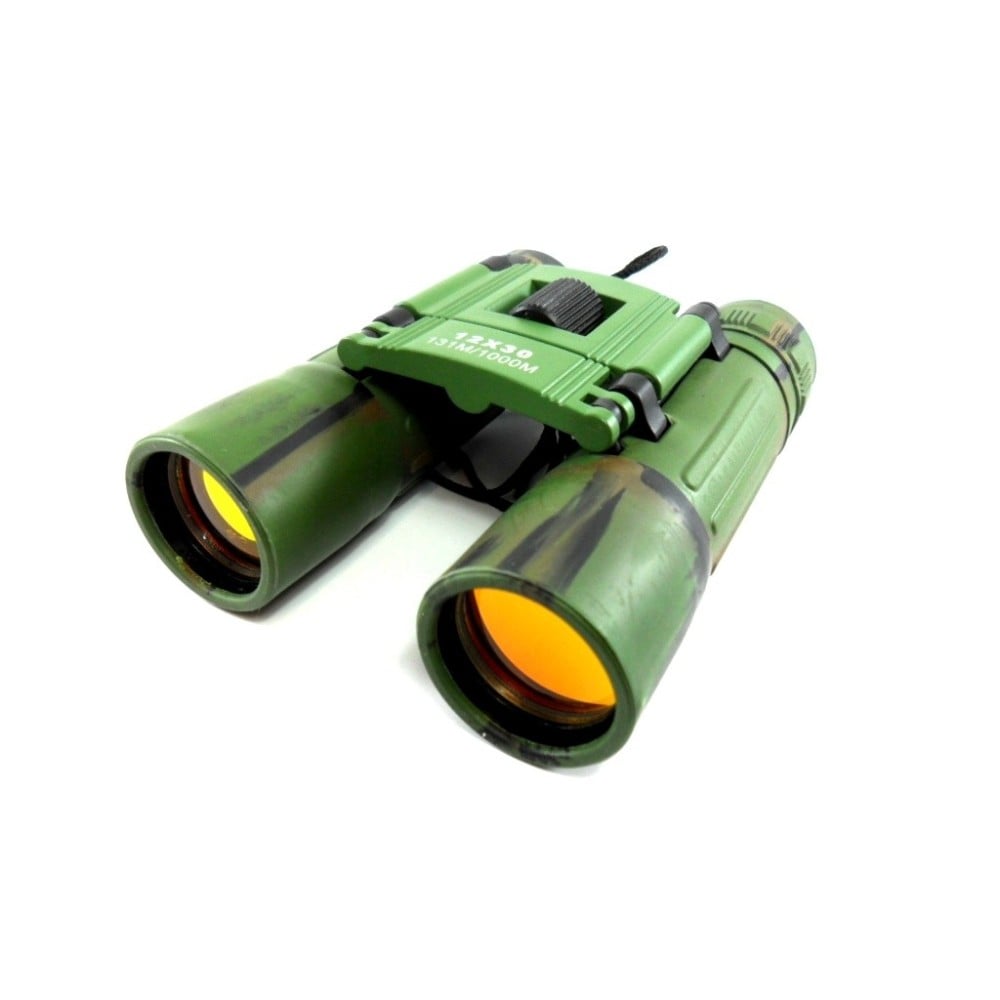 MINI BINOCOLO CANNOCCHIALE ZOOM 12 x 30 VISIONE DIURNA E SERALE PIEGHEVOLE
