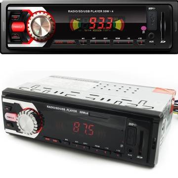 AUTORADIO STEREO AUTO CAMPER RADIO FM MP3 USB SLOT SD AUX 50Wx4 4104