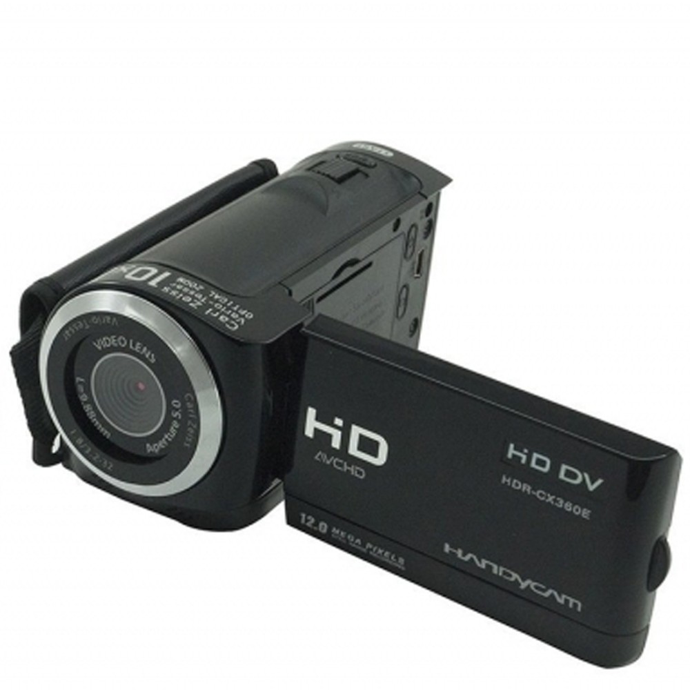 HDV-107 videocamera digitale fotocamera HD 720p 16MP DVR 2,7 ' TFT